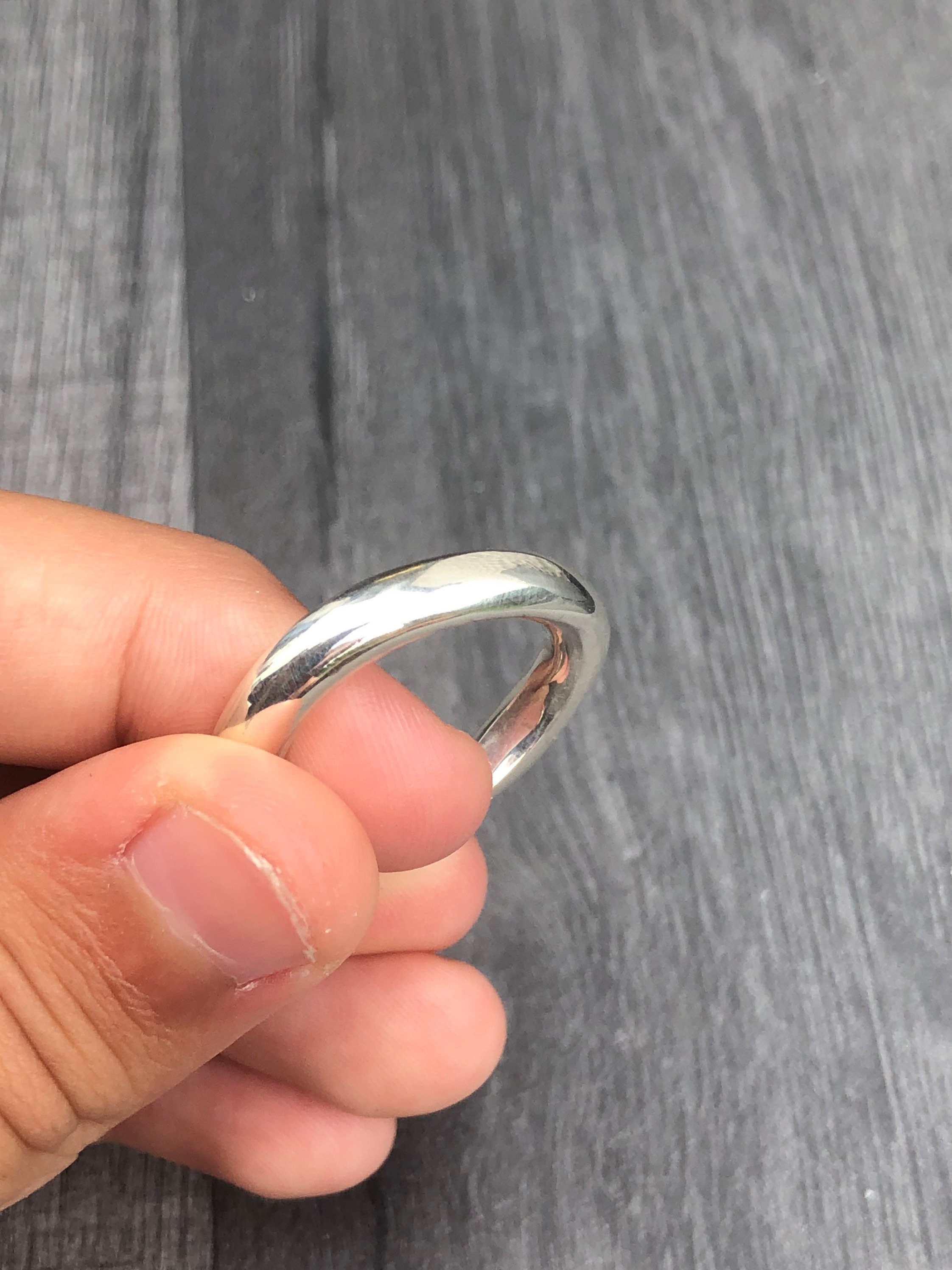 Chunky Wave Ring. Chunky Silver Ring, Freeform Ring, Wave