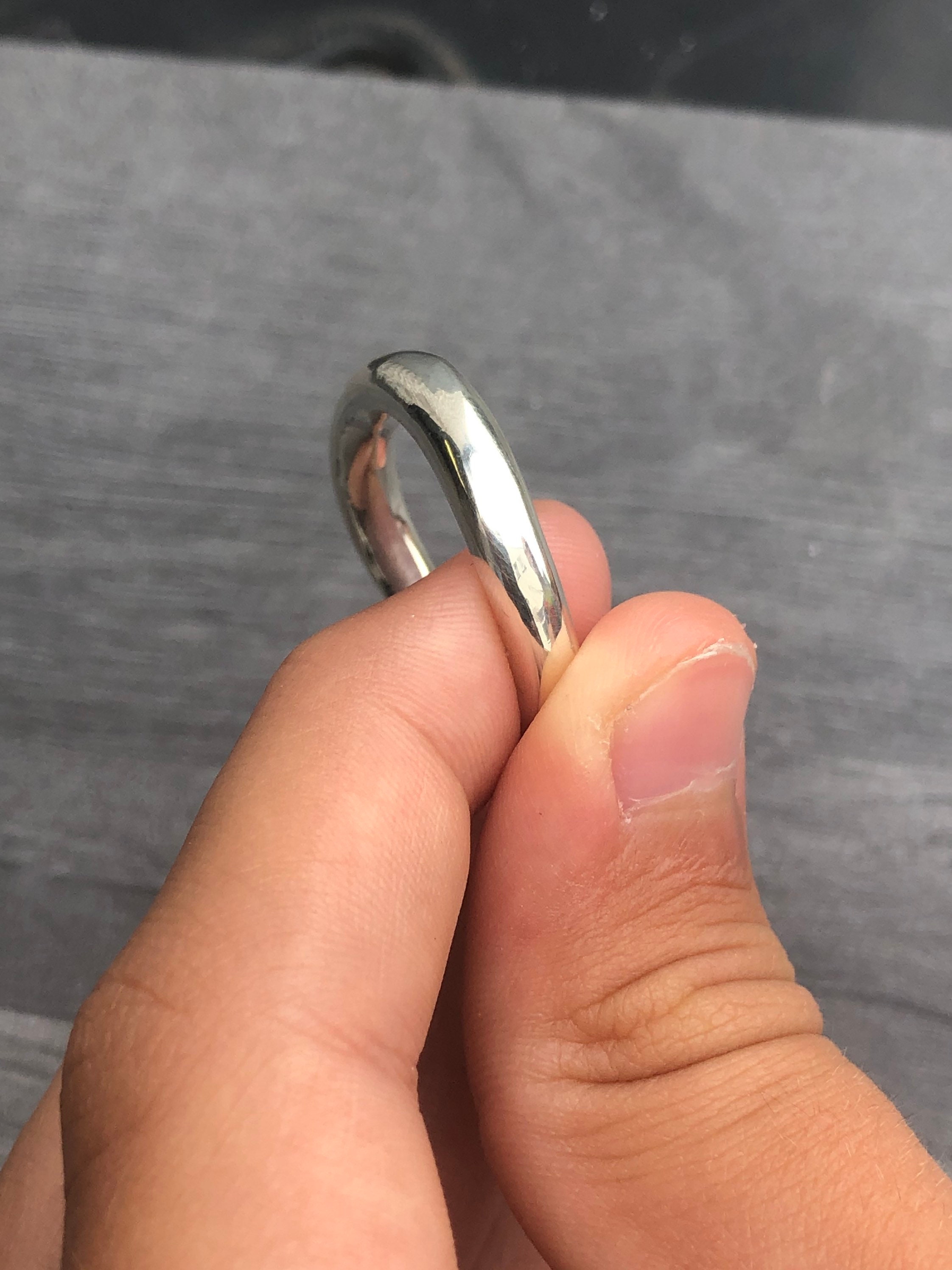ヴィンテージ！Silver Chunky Bold Swirl Wave リング Chunky Wave Ring. Chunky Silver Ring, Freeform Ring, Wave