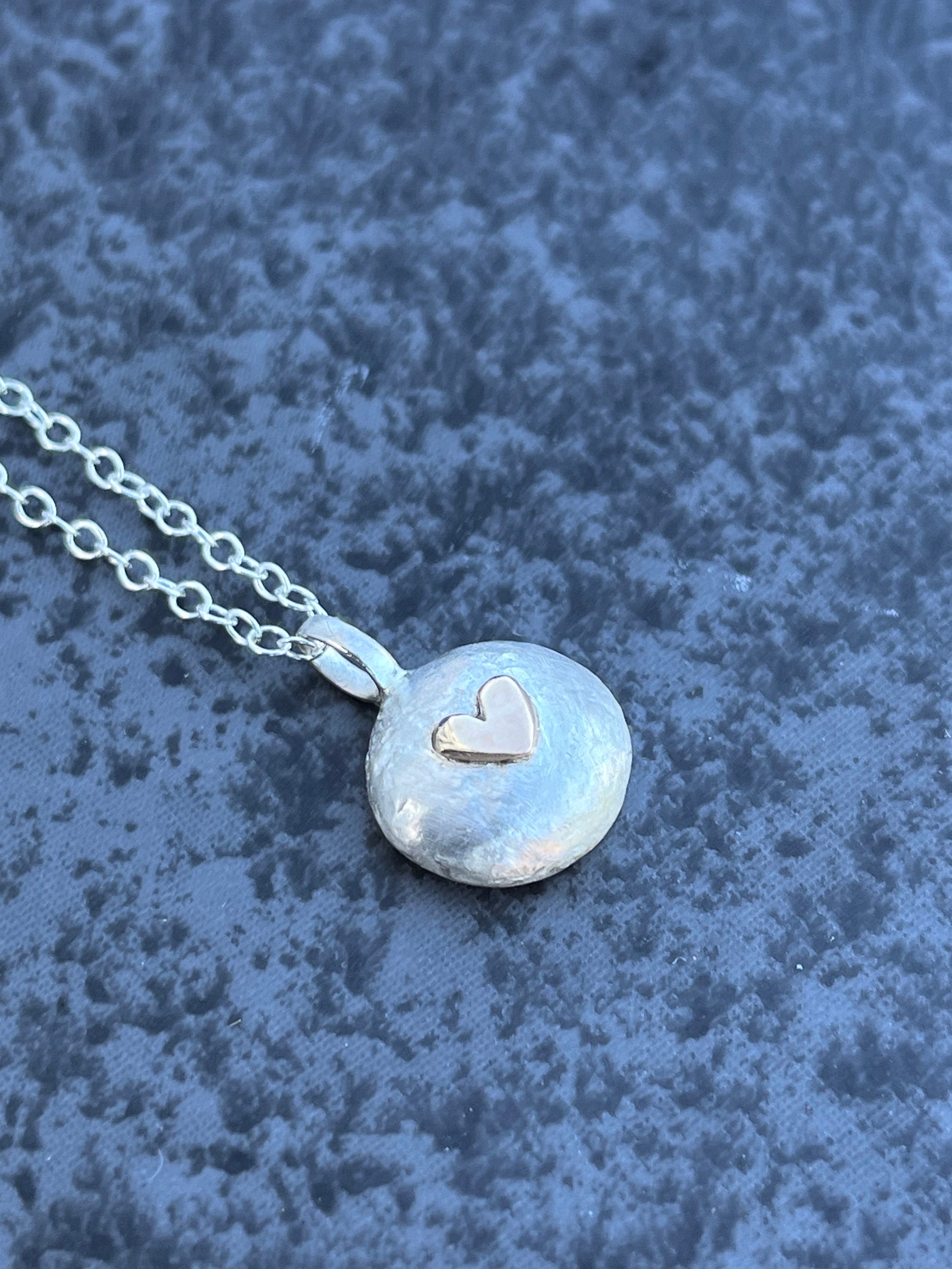 【HYERES LOR】25SS★ Pebble Heart Silver Necklace M HYÈRES LOR (イエールロール ) - ペブルハートシルバー