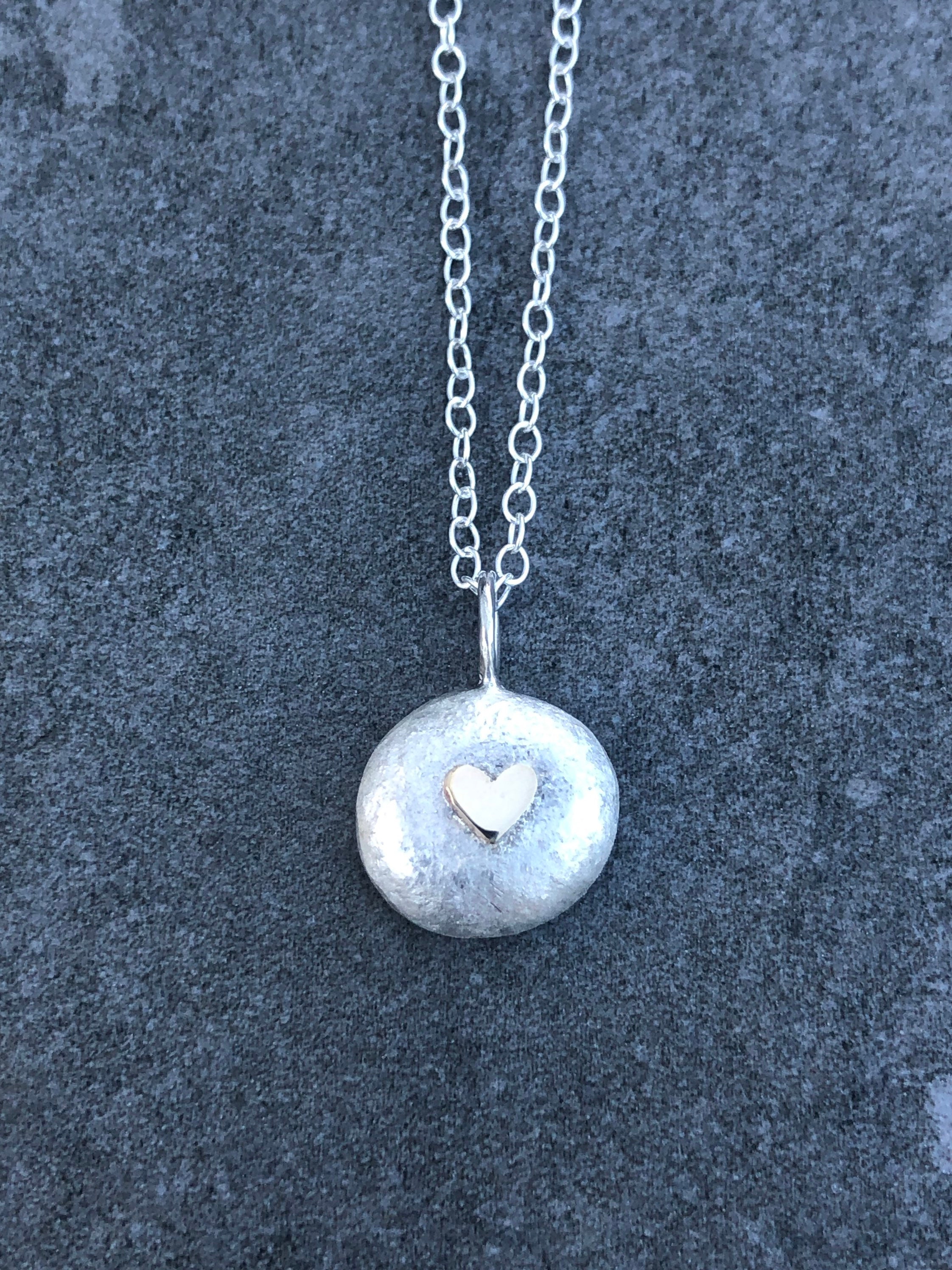 【HYERES LOR】25SS★ Pebble Heart Silver Necklace M HYÈRES LOR (イエールロール ) - ペブルハートシルバー