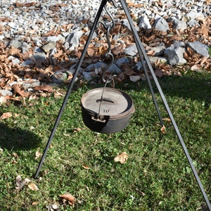 Handmade Camp Cooking Tripod/ Large Size