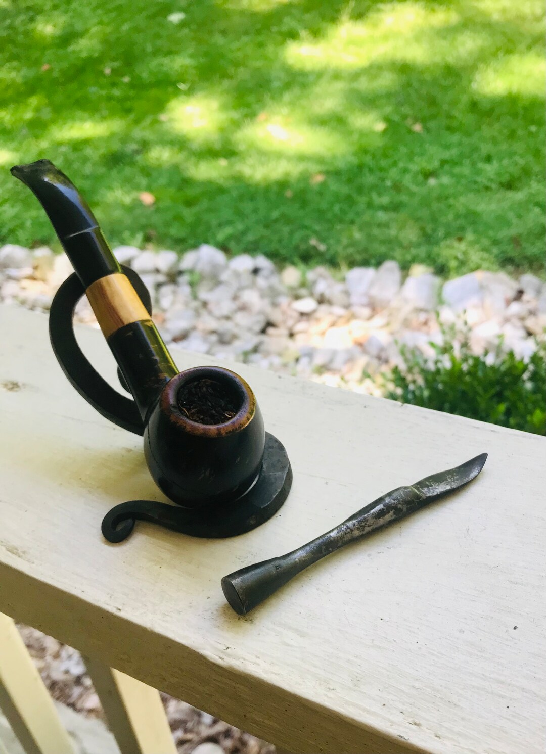 Handmade Iron Pipe Tamper Etsy