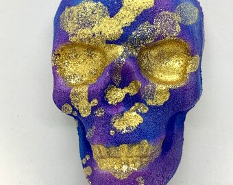 Bleeding Skull Bath bomb