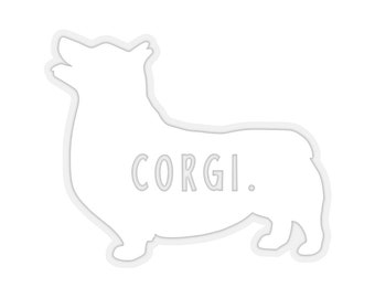 Pegatina de Corgi galés