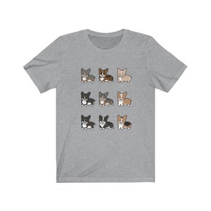 Corgi Colors Tshirt