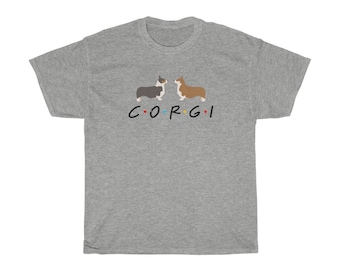 FRIENDS Corgi Dog Funny Shirt