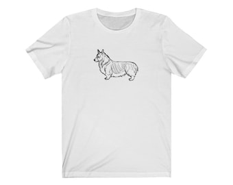 Pembroke Corgi Minimalist Shirt