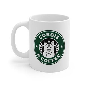 Corgis + Coffee Mug