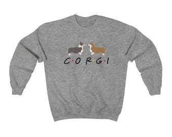 FRIENDS Corgi TV Show Sweatshirt