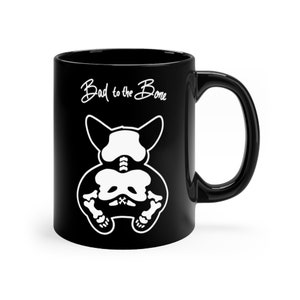 Caneca Corgi ruim até os ossos - 11 onças