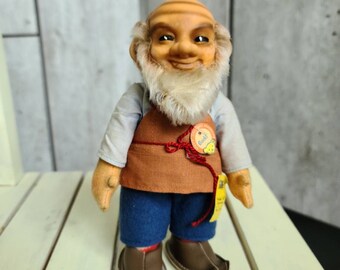 Original STEIFF Zwerg Gucki 7650/18 \ Zwerg \ Gucki / 18 cm / 1968-1972