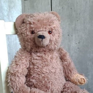 Original Hermann Teddybär / Germany Teddy/ 44 cm / 17,32 inch / 1970er Jahre