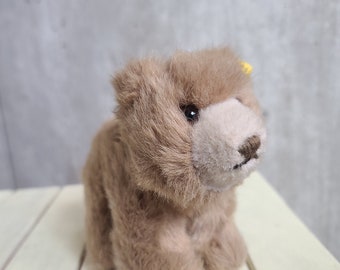 Original STEIFF Bär Browny Vintage 12 cm, 4.7 Inch, 1970er Jahre