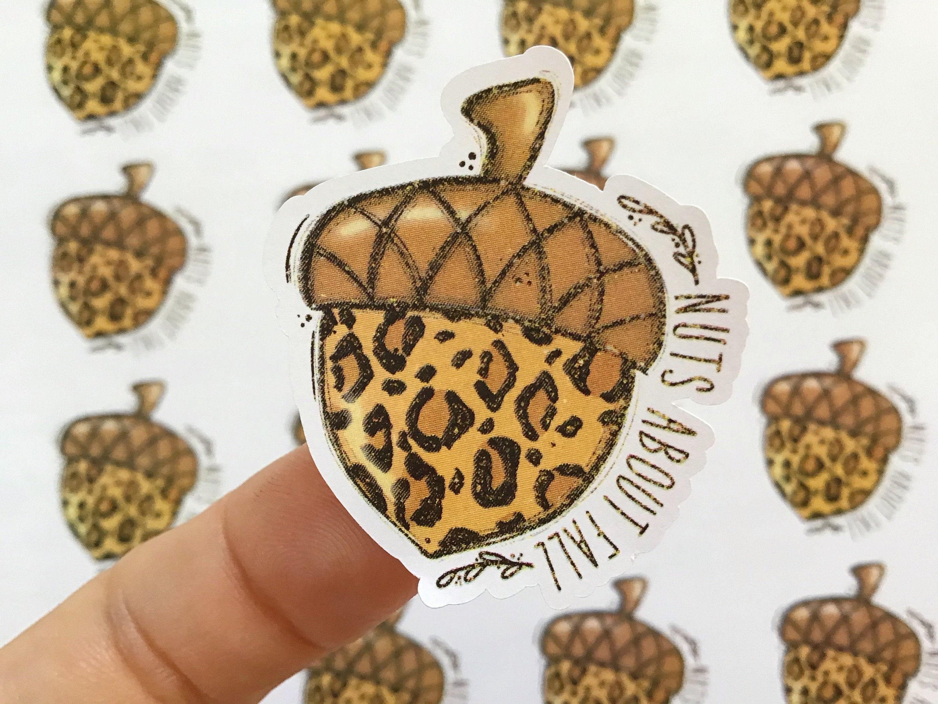 Paper & Party Supplies Nuts About Fall Sticker Sheet Mail Package ...