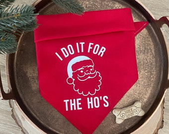 Holiday Dog Bandana, Christmas Dog Bandana, Gift Ideas