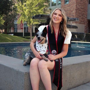 Let's Celebrate Champagne Dog Dog Bandana Engagement Dog Bandana I do Dog Bandana Graduation Dog Bandana Wedding Dog Bandana image 6