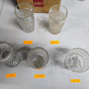 Candlewick glass - Etsy 日本