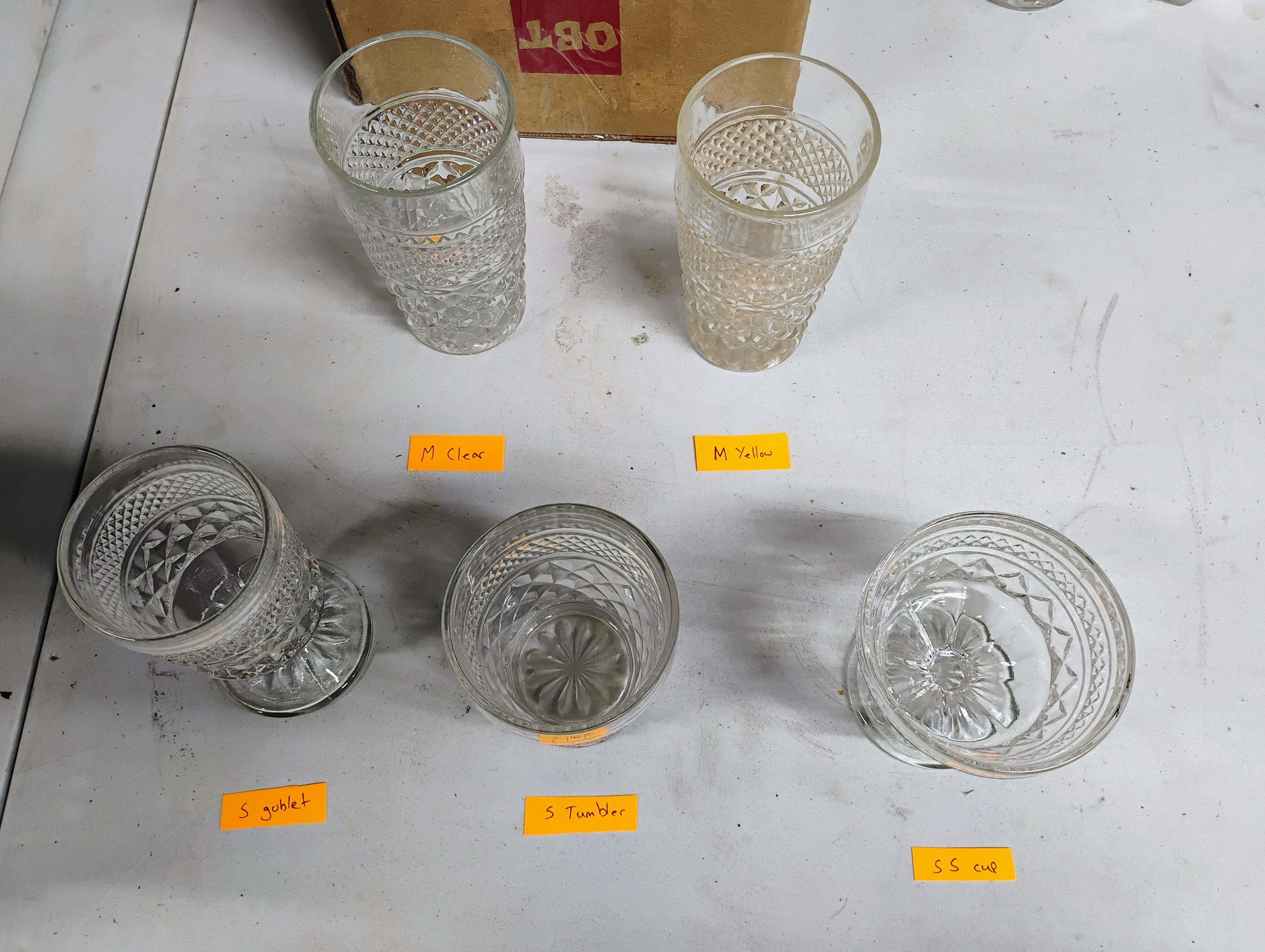 Candlewick glass - Etsy 日本