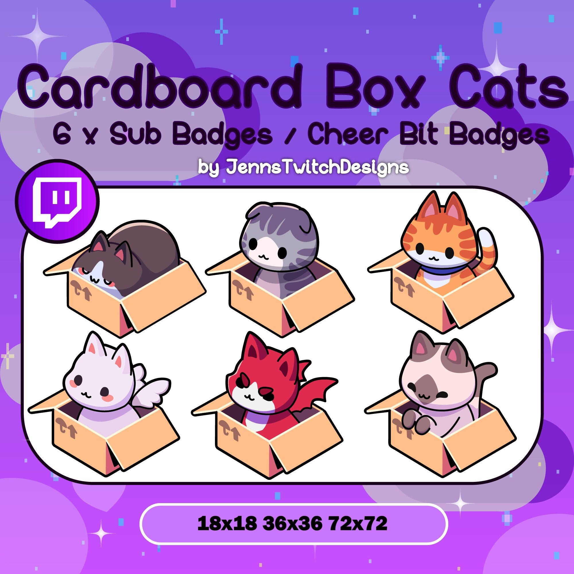 Youtube and more! 6 Yummy Junk Food Sub Cheer bit Badges for Twitch