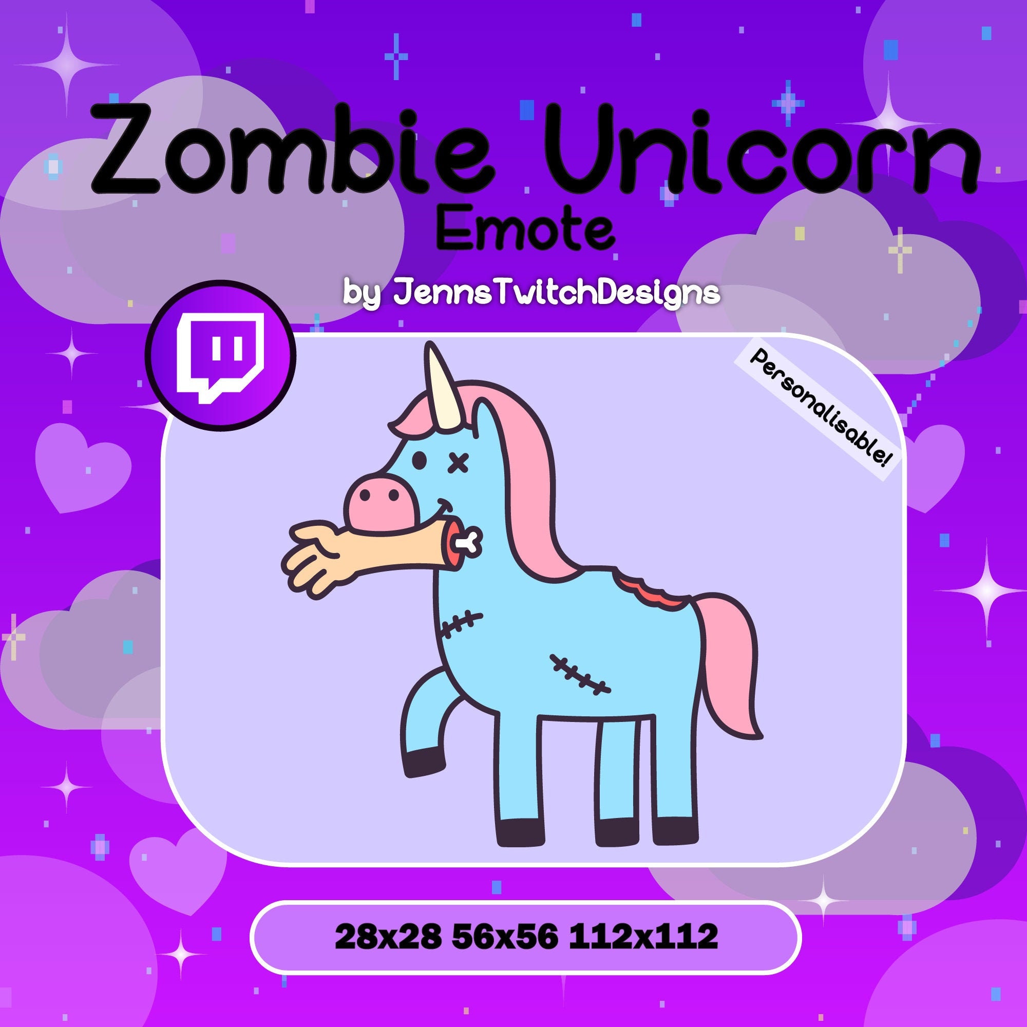 Zombi Unicorn Boobs