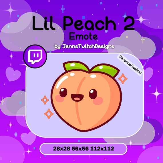 Twitch peach Peach Overlay