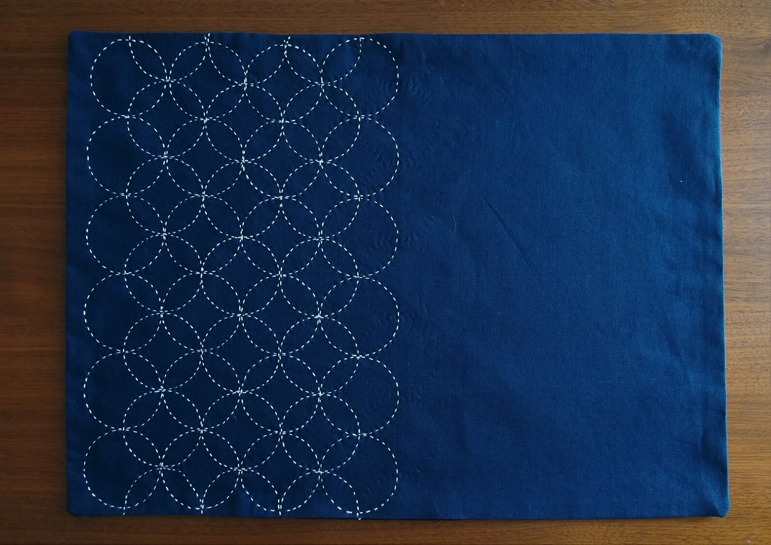 Modern Sashiko Handmade Japanese Sashiko Embroidery Etsy