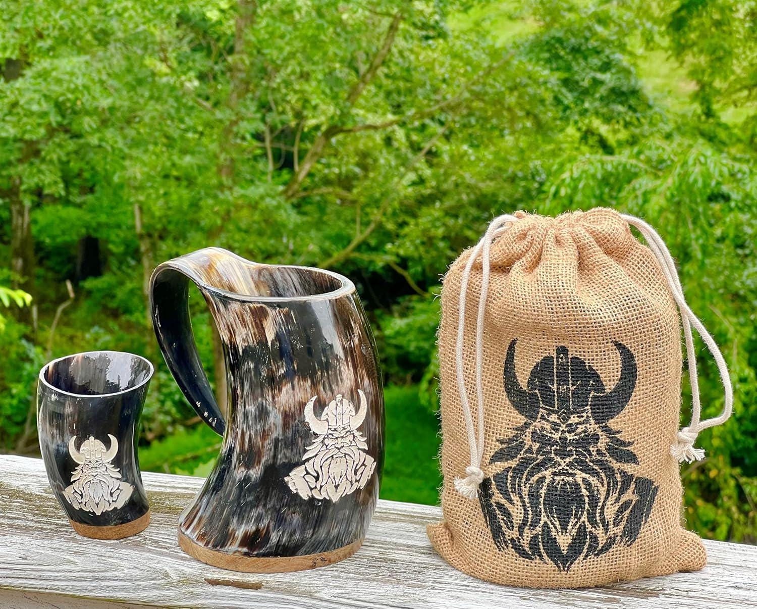 Vintage Viking Glass - Etsy
