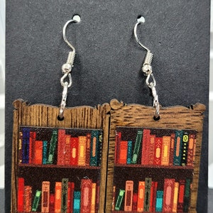 Book Case Earring