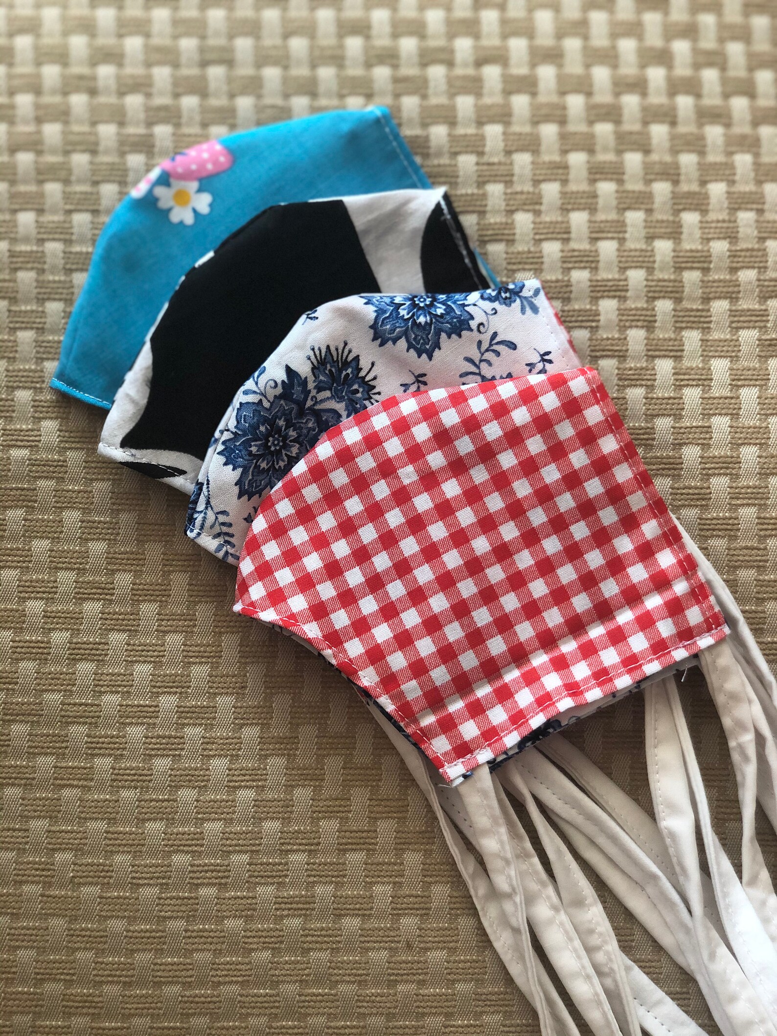 Face Mask Made of Cotton Fabric and Lined Inside Etsy