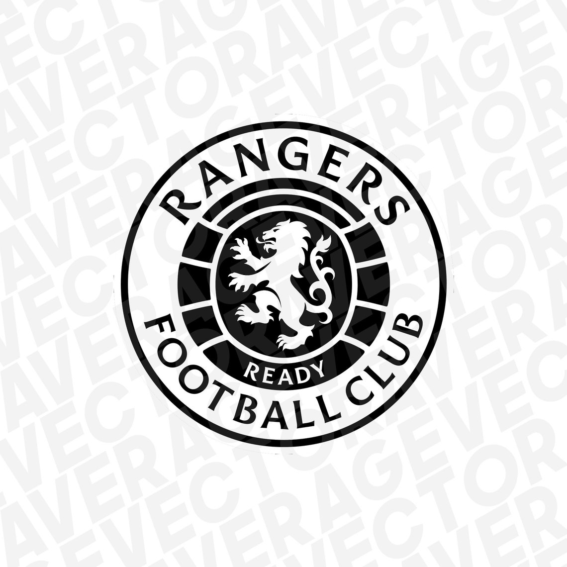 Rangers Football Club Badge SVG Glasgow Rangers Badge SVG Etsy