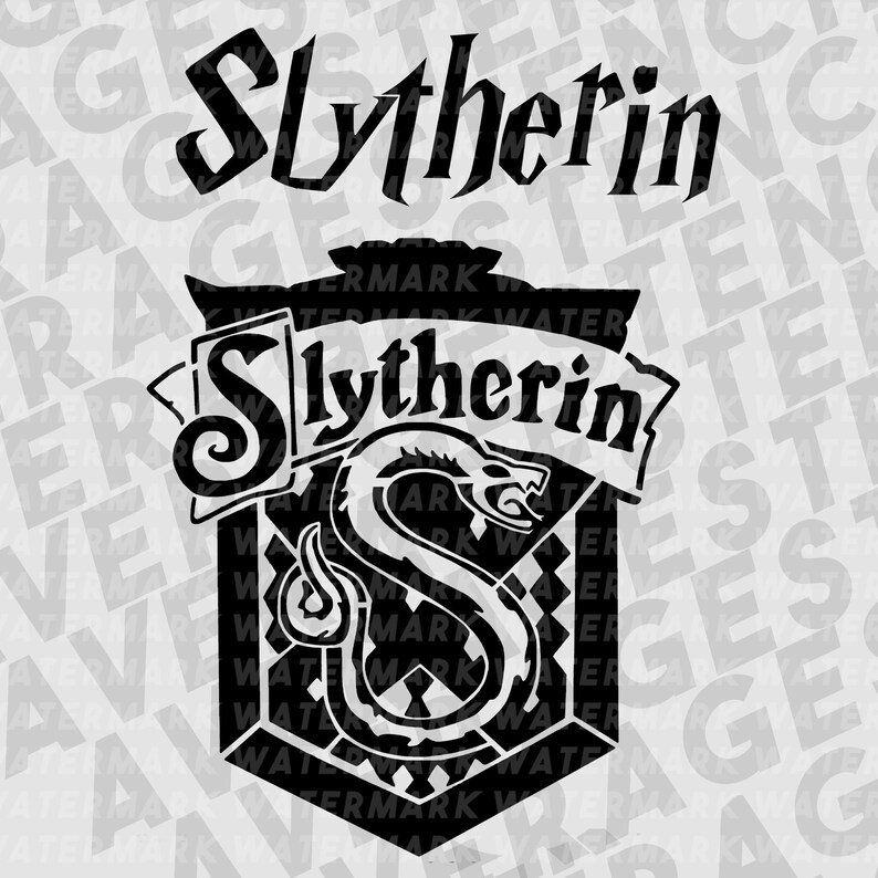 Download Harry Potter House Crest 10 pack SVG clip art 1 cut | Etsy