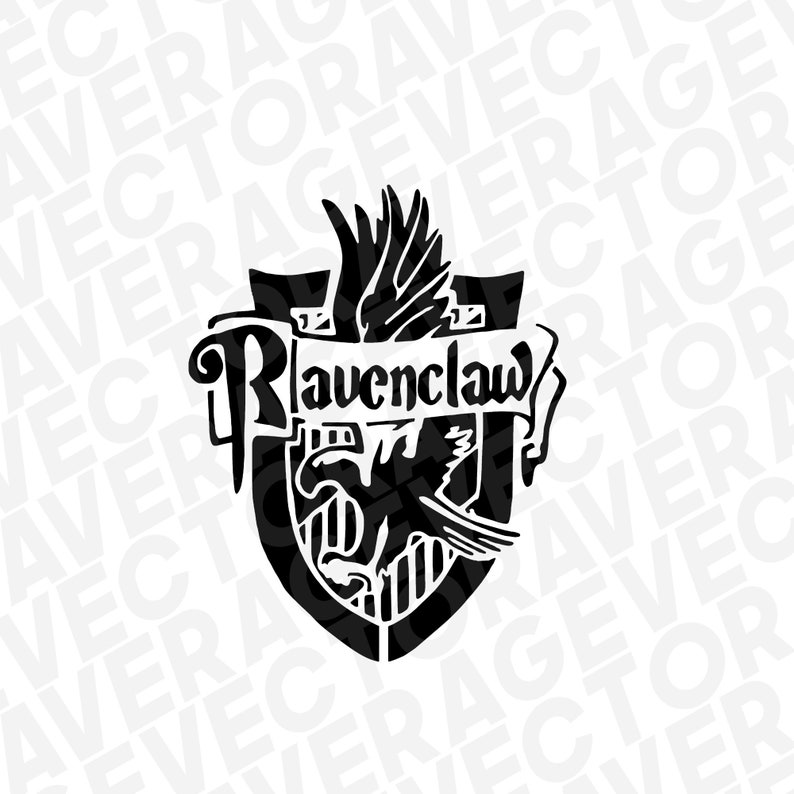 Download Digital Ravenclaw Harry Potter Hogwarts House crest 1-Cut ...