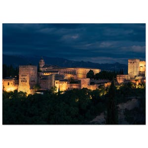 Alhambra Granada Fine Art Poster