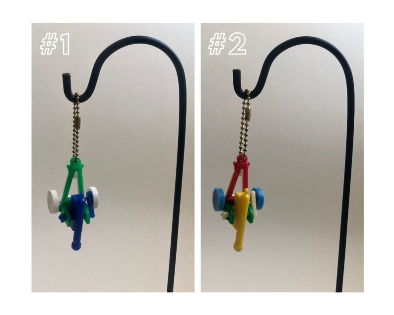 Vintage Puzzle Keychain/made by Lional/lido Cannon Etsy