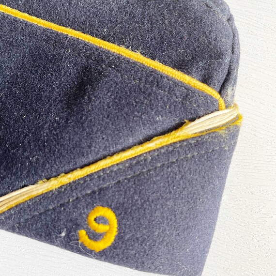 Vintage American Legion Wool Garrison Hat Wisconsin Gem