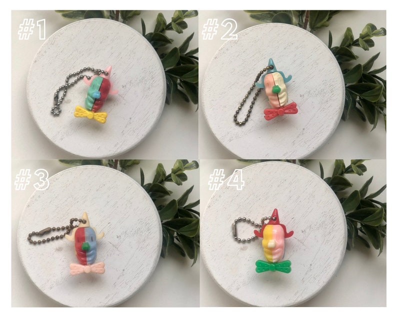 Vintage Puzzle KeychainMade in USA by LionelLido Clown