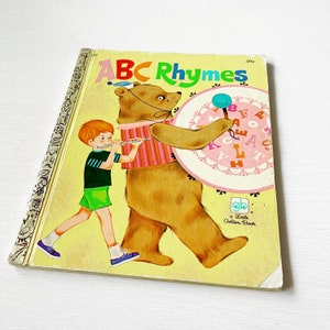 Vintage A Little Golden Book | ABC Rhymes | 1971 | #543
