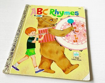 Vintage A Little Golden Book | ABC Rhymes | 1971 | #543