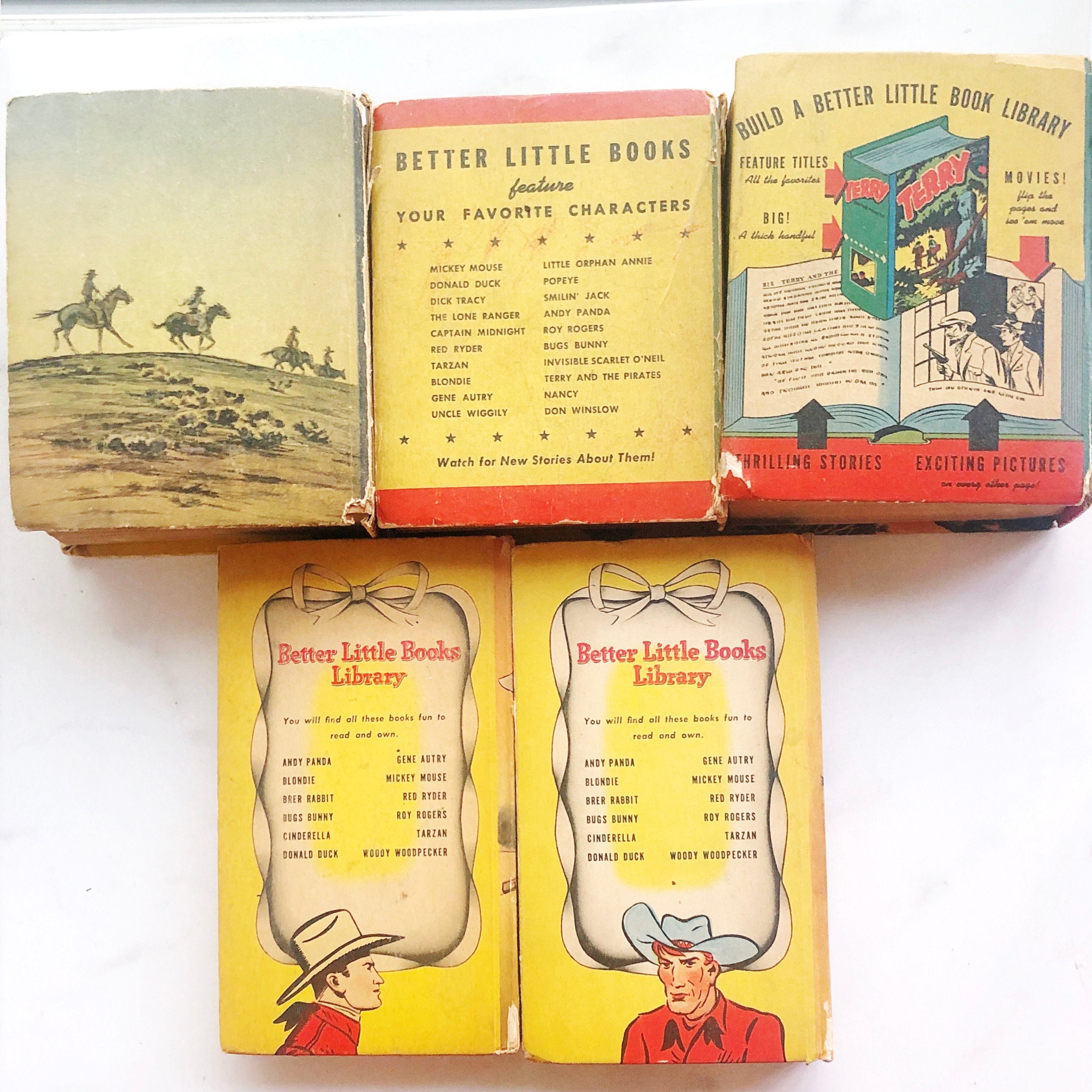 Vintage the Big Little Books 1930s-1940s - Etsy