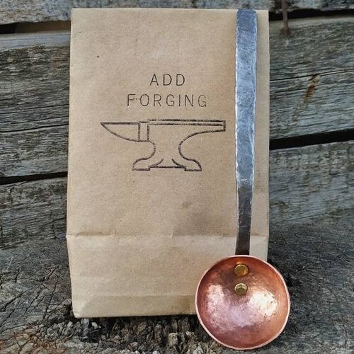 Copper Coffee Tea Spice Spoon Scoop Etsy