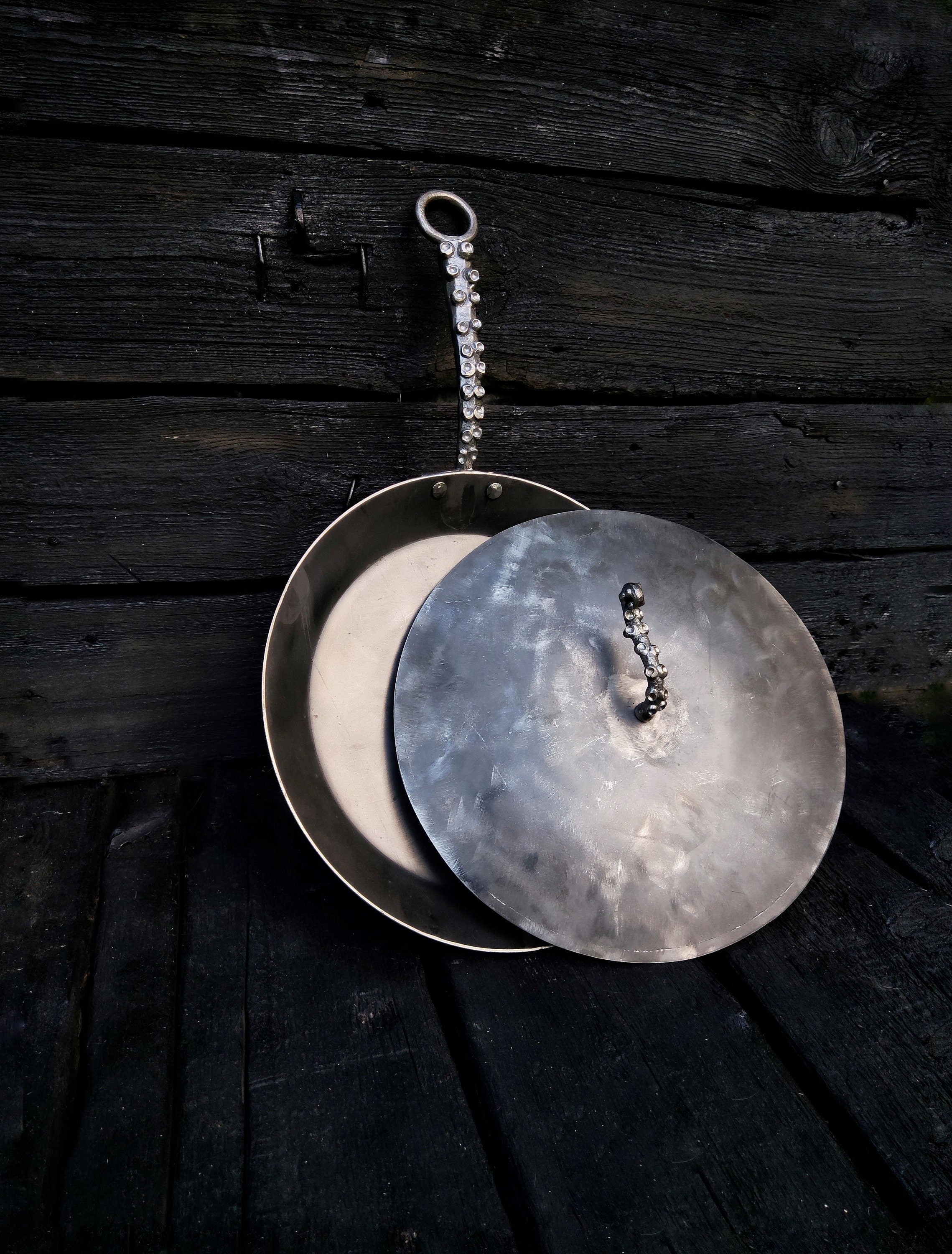 7 Inch Forged Carbon Steel Skillet — Shira Forge