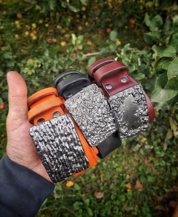 Hebilla de cinturón de hierro, Hebillas forjadas, Accesorios para