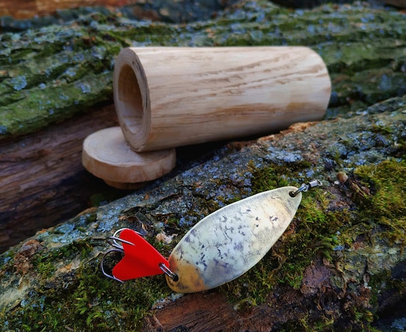 Handmade Bronze Fishing Lure, Hammered Bronze Gift, Fishing Supplies -   Canada