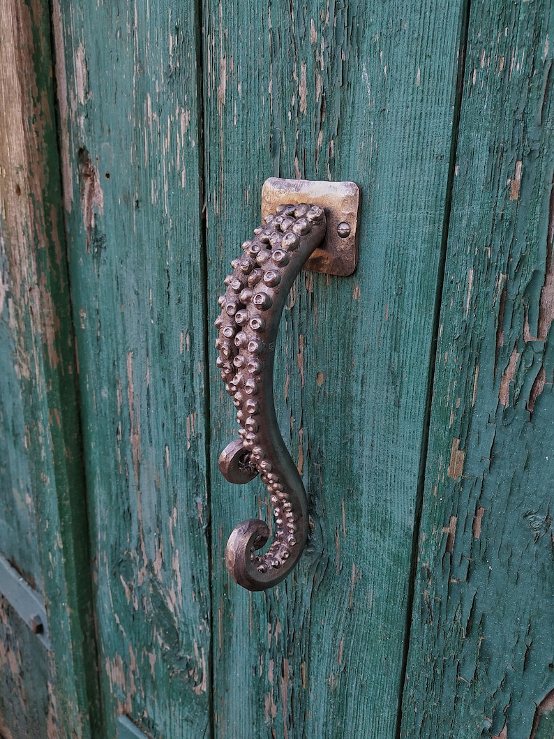 Octopus Door Handle Etsy