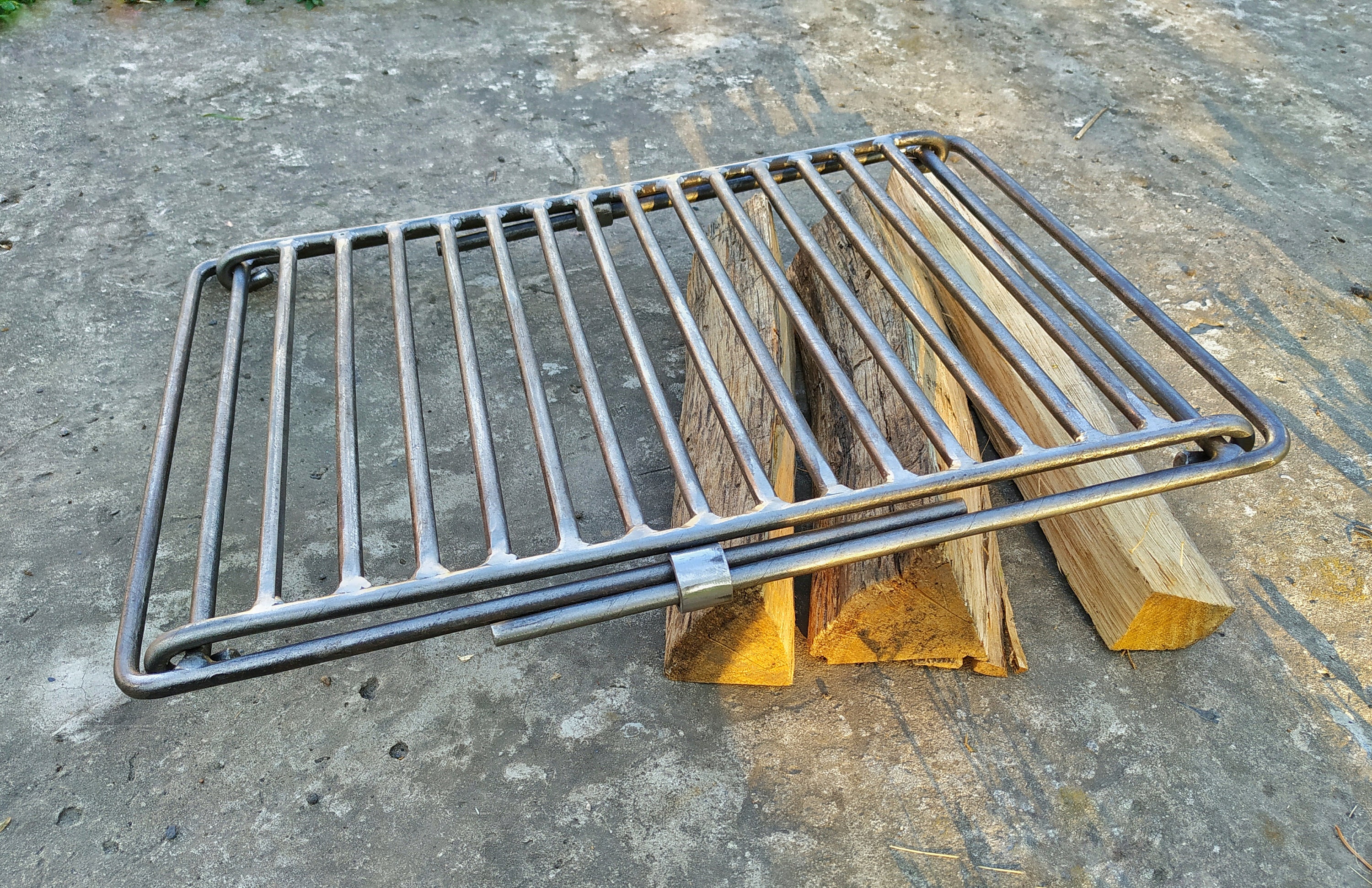 Portable Camp Grill Campfire Grill Camping Grill Folding Etsy