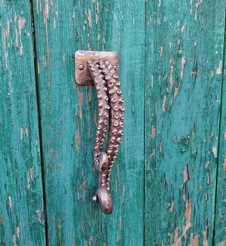 Octopus Door Handle Etsy