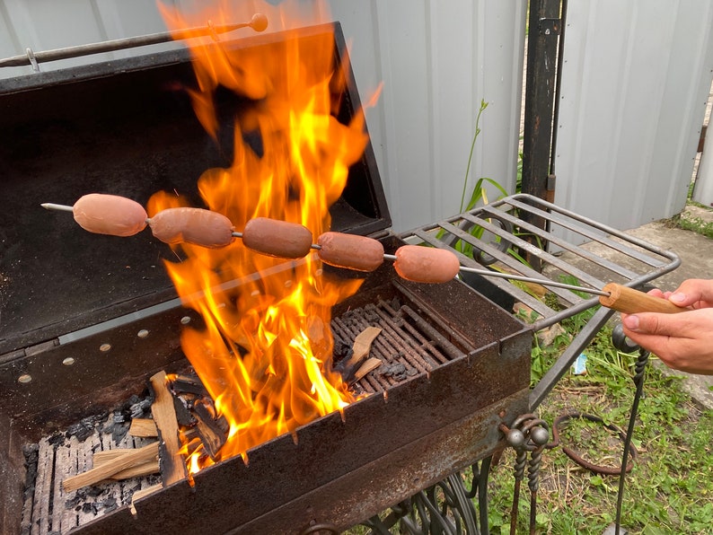 Hot Dog Marshmallow Roaster Grill BBQ Tools Roasters Etsy