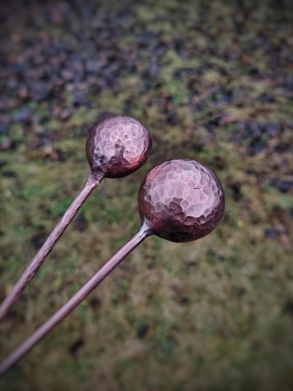 1/4, 1/2, 1 Hammered Copper Scoop, Measuring Scoop Teaspoon for