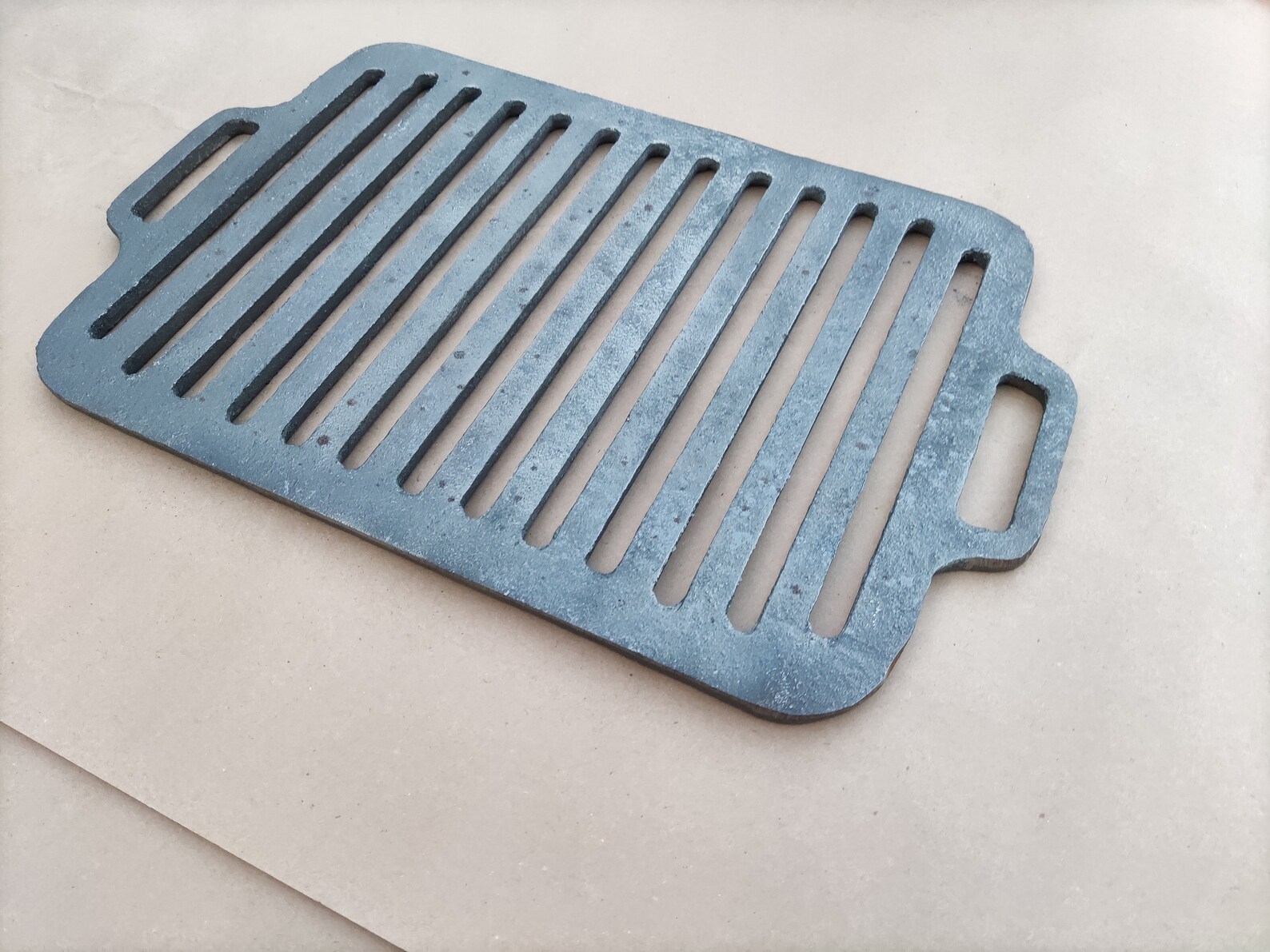 Cast Iron Grill Grate. BBQ Grill Cooking Grate. Open Fire Etsy