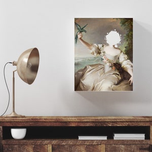 Eclectic Wall Art Downloadable Prints Altered Art Antique Oil | Etsy